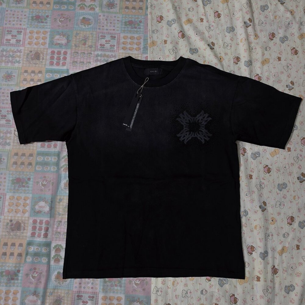 Amiri Black Short-Sleeved T-Shirt